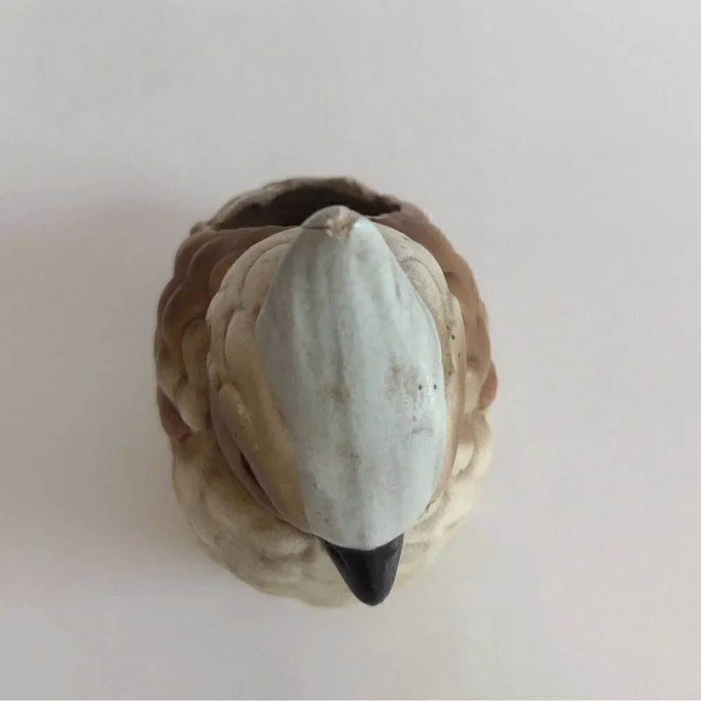 Vintage Josef Originals Hand Painted Bird Candle Holder Figurine Small